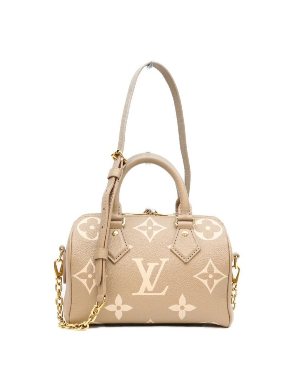 Louis Vuitton Bicolor Monogram Empreinte Speedy Bandouliere 20 Handbag